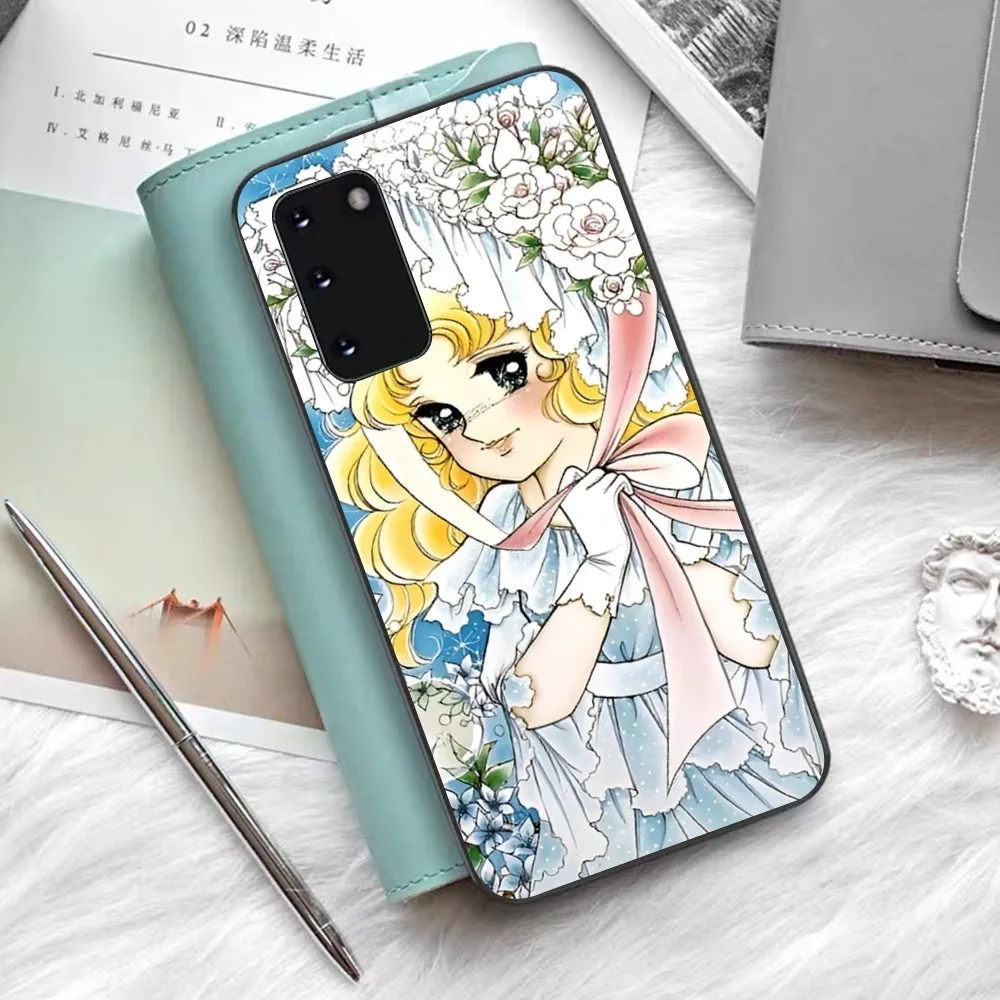 Casing ponsel permen Manga Anime untuk Samsung S 20 21 22 23 plus Ultra untuk Redmi Note 8 9 10 11 untuk Huawei Y 5 6 9