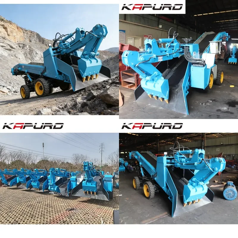 2026 CE Hot Sale Underground Mining Machine 120m³/h Efficiency Underground Tunnel Coal/Gold Ore Loading Mucking Loader