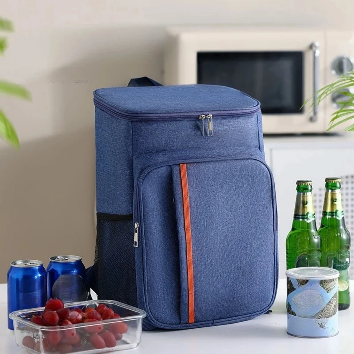 

Insulated Lunch Bag Portable Cooler Bag Thermal Food Storage Oxford Waterproof Picnic Camping Travel Lunch Box Tote