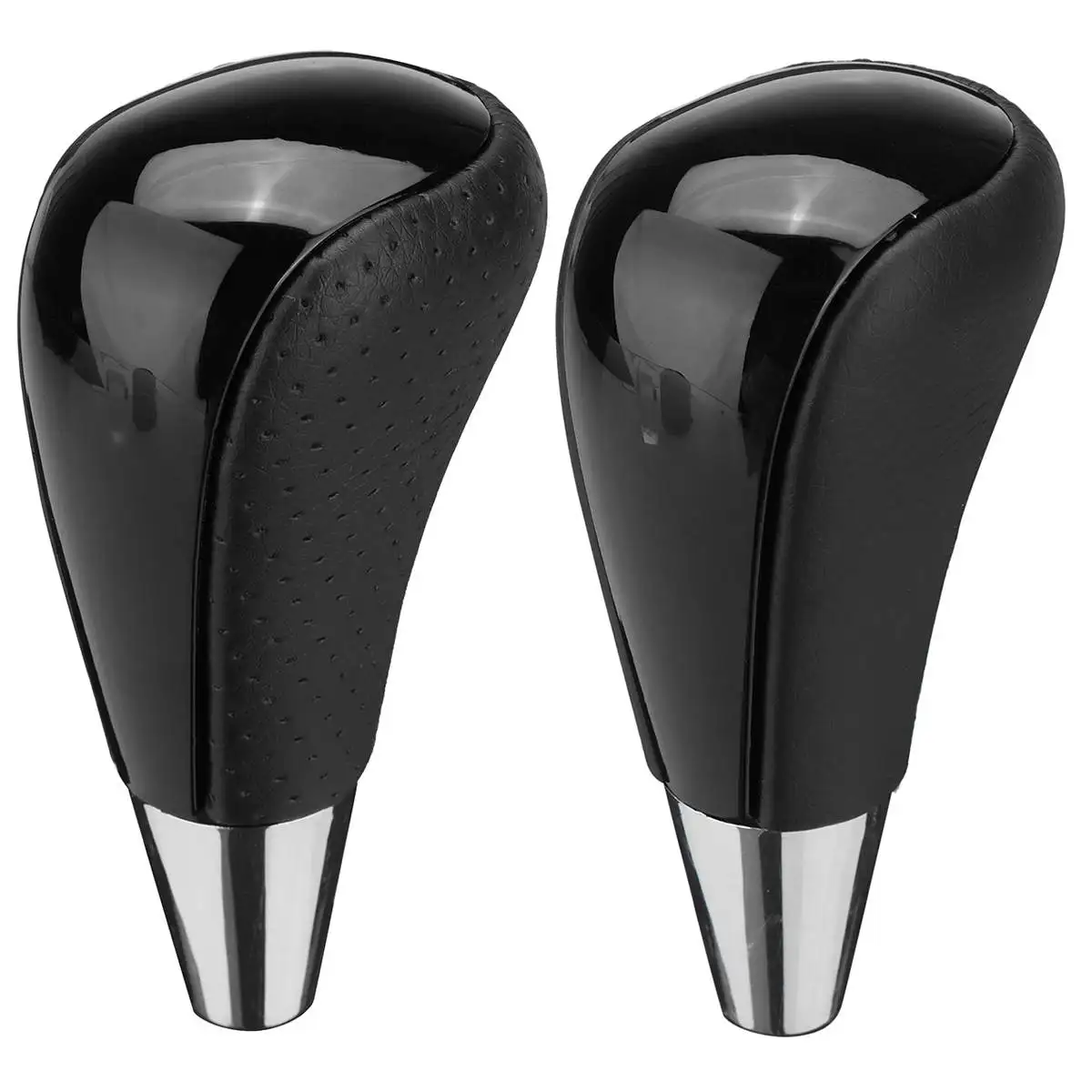 Automatic Gear Shift Knob PU Leather Shifter Lever Stick For Toyota Corolla Camry Yaris Rav4 For Lexus IS GS LS RX ES Models