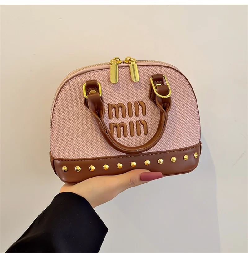 

Новая мини-сумка-ракушка 2026: минималистичная, шикарная, компактная, легкая, трансформируемая (на плечо/с ручкой), повседневная сумочка, подарок для женщин