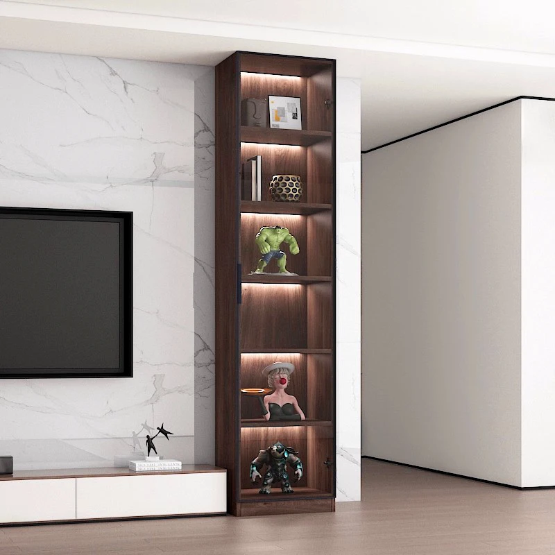 &Metal Cabinet Storage Cabinets Foldable Bar Shelves Wall Drankkast Glass Shelf Coffee Bar Furniture For Liquor Cups Wine Vinera