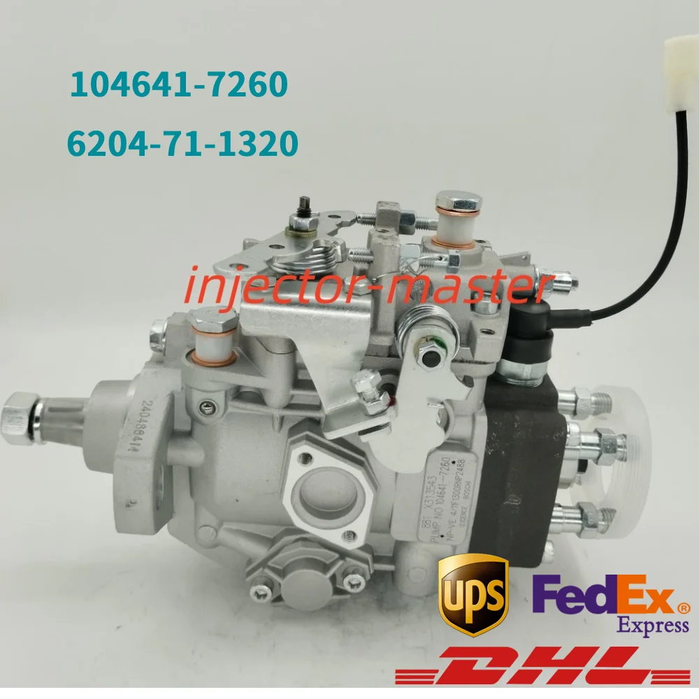

104641-7260 104741-7260 VE4 11F1300RNP2488 Fuel Pump for KOMATSU 6204-71-1320