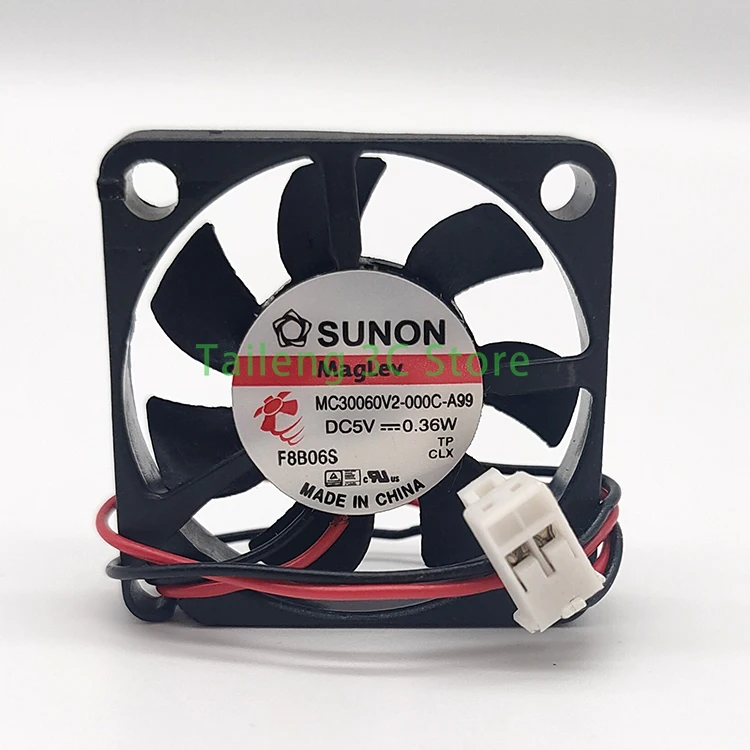 New 30cm Slim Mute cooler 5V Mini Small Fan for Sunon MC30060V2-000C-A99 3006 30X30X6mm 0.36W Maglev DC Brushless Cooling Fan