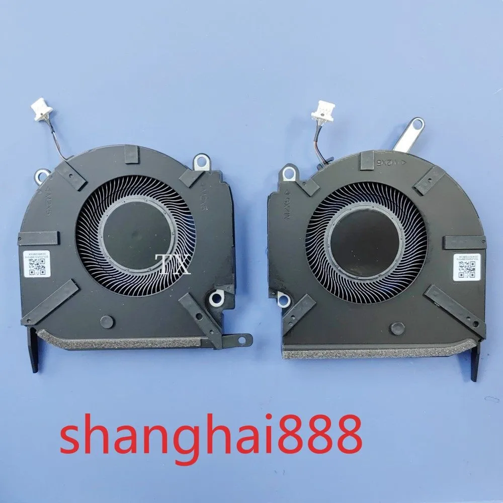 new CPU GPU Cooling FAN DC 12V for HP OMEN 16-K 16-N TPN-Q280 Q281 RTX3060 3070