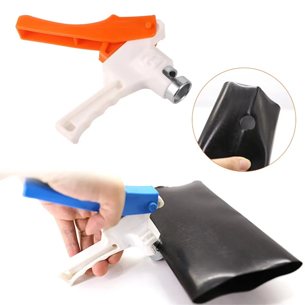 16/20/25mm Drip Tape Puncher Agriculture Orchard Irrigation Pipe Convenient PE Pipe Puncher Garden Water Connectors Grip Style