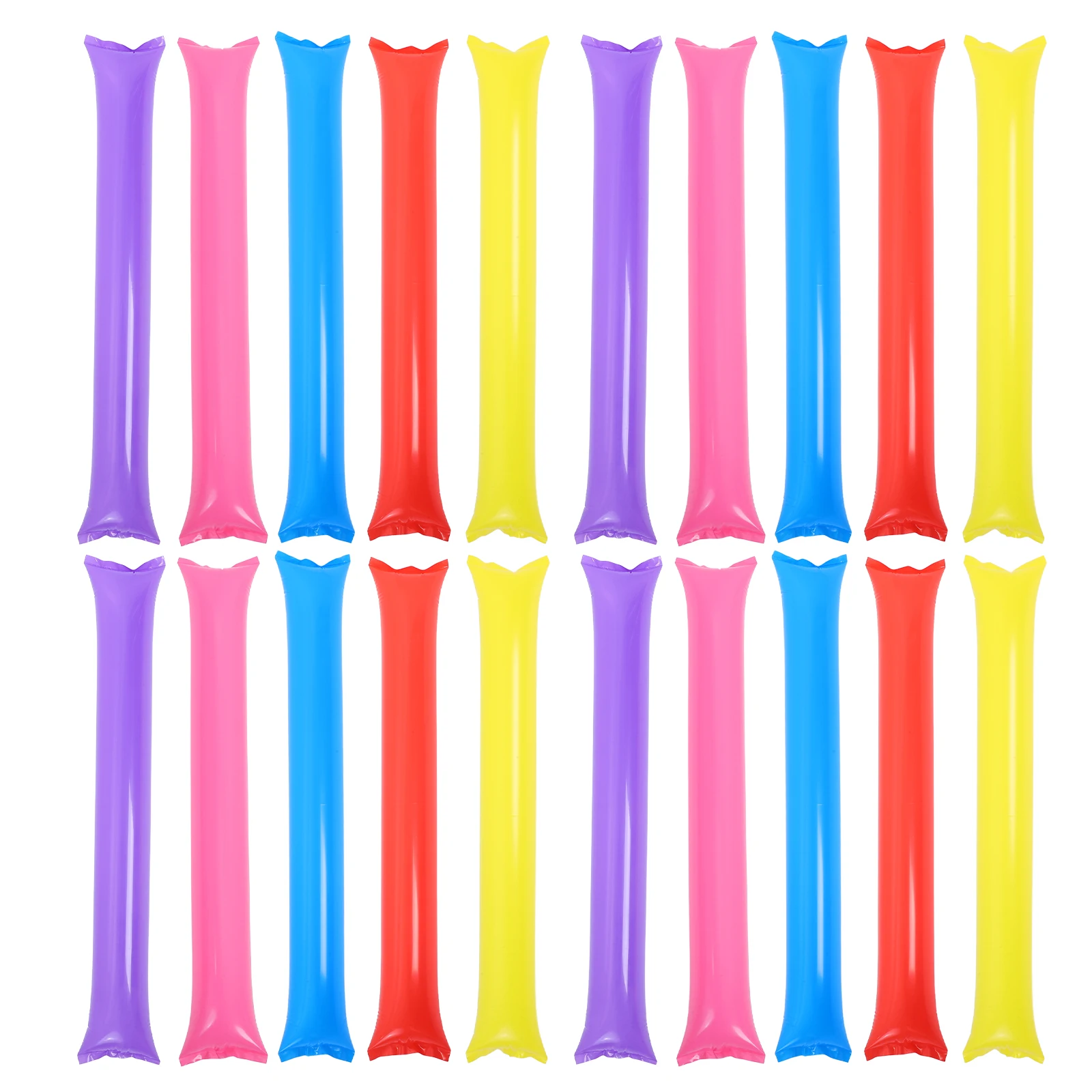 

30pcs Cheerleading Inflatable Sticks Thunder Sound Sports Event Party Favors Team Spirit Birthday Celebration Accessories