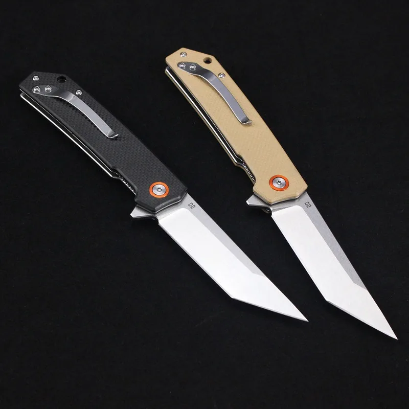 GT0066 Coltello pieghevole tascabile S35VN Lama G10 Maniglia da campeggio Survial Caccia all'aperto Coltelli da cucina tattici Utilità EDC Multitool