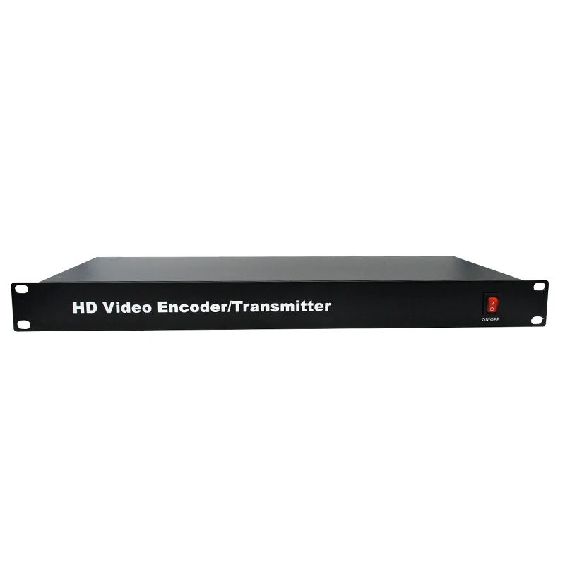 H.265 1-4 قنوات sdi Video Encoder 1RU لبث البث المباشر IPTV