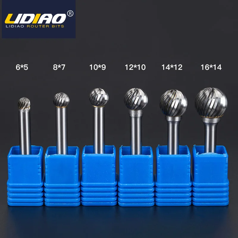 Imagem -03 - Lidiao Arquivo Rotativo mm Haste d tipo Metal Aço Moagem Burr Broca Carbide Carving Fresa Rasp Ferramenta de Mão mm 16 mm