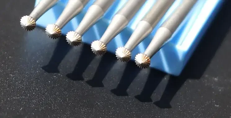 

New 6pcs/box Burs Gem Setting,dental Drill Bur Jewelry Polishing & Engraving Tools Set