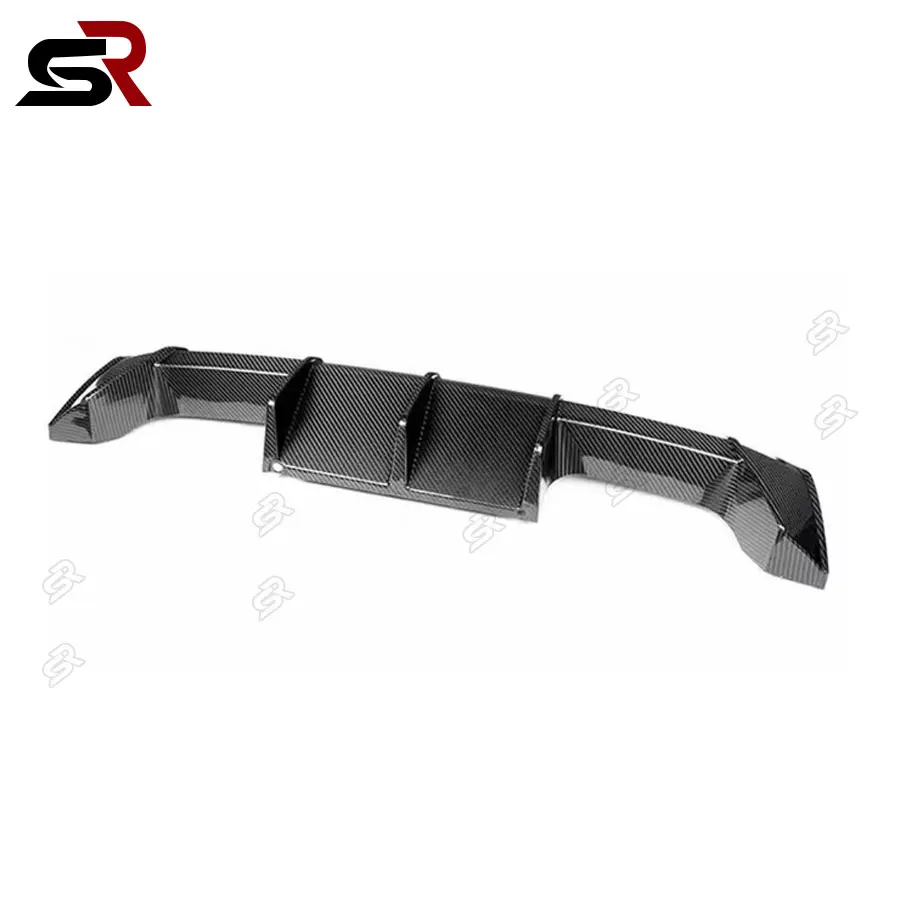 Difusor trasero de carbono para coche, piezas de decoración para BMW M3, G80, M4, G82, 2020 car pulgadas