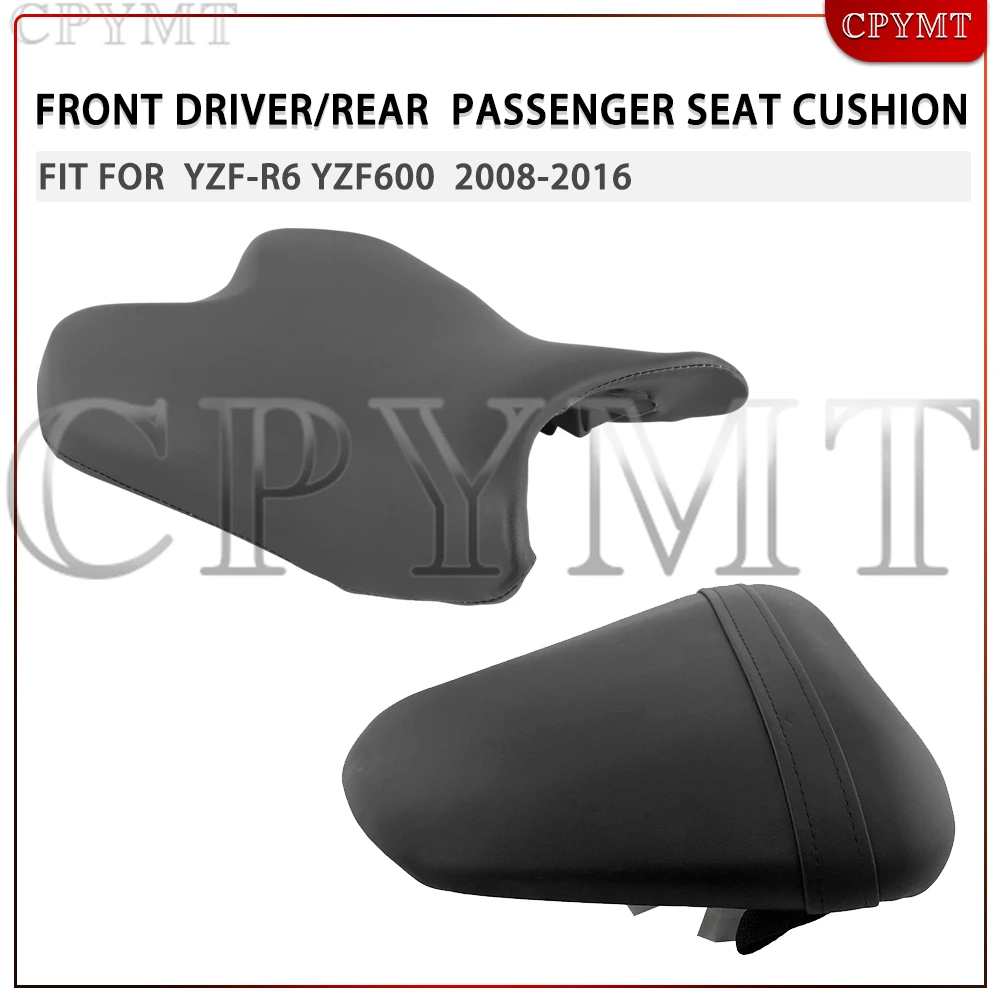 

Motorcycle Front Rear Driver Passenger Seat Fit For YZF R6 YZF-R6 YZF600 2008-2016