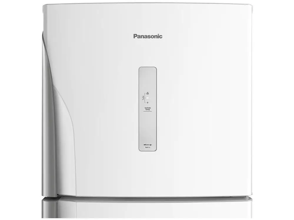 ثلاجة باناسونيك مجمد علوي مزدوج أبيض خالي من الصقيع ، 387 لتر ، ثلاجة V