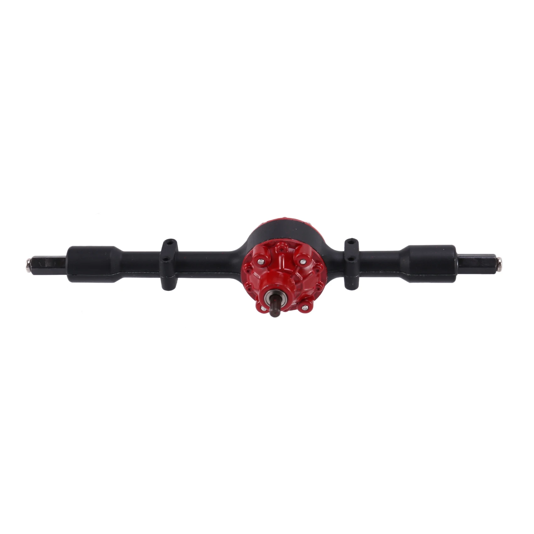 Metal Rear Axle Bridge with Drive Shaft for WPL D12 B14 B24 B16 B36 C14 C24 C34 C44 RC Car Upgrade Parts