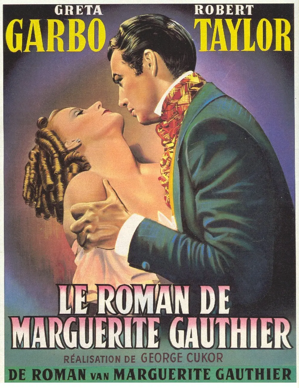 Camille 1936 Movie Art SILK POSTER Wall Art Home Decorative painting