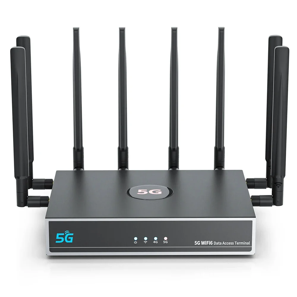 Router 5g dual band 3000Mbps di alta qualità Cpe CPU MT7981 + SDX62 Gigabit 5g Router Wifi