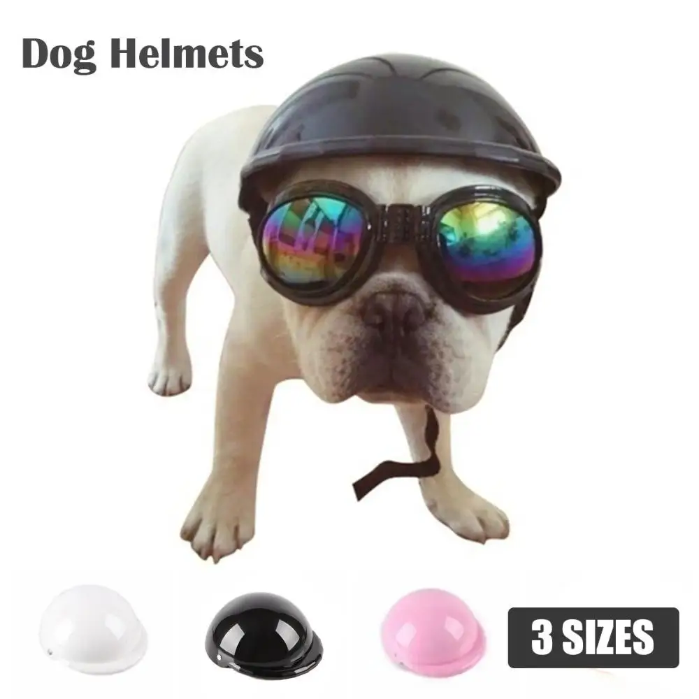 

Fashion Protection Safety Motorcycles Pet Supplies Ridding Cap Dog Helmets Cat Hat