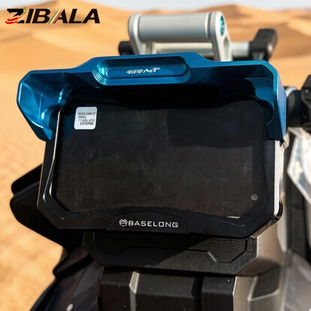 

450 MT Motorcycle TFT Guard With Sun Visor Meter Frame Cover Protector For CFMOTO 450MT Ibex 450 IBEX 450 2024 2025 2026 450-MT