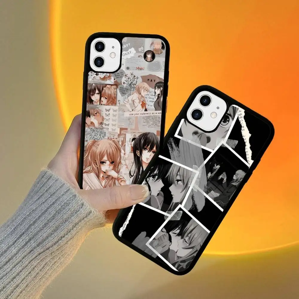 Anime C-Citrus Phone Case For IPhone 17 16 15 14 13 Plus 12 11 Pro Max PC+TPU Cases Back Cover