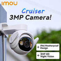 IMOU Cruiser 2 3MP Outdoor Camera Colorful Night Vision Wi-Fi IP66 AI Human Detection Camera Surveillance