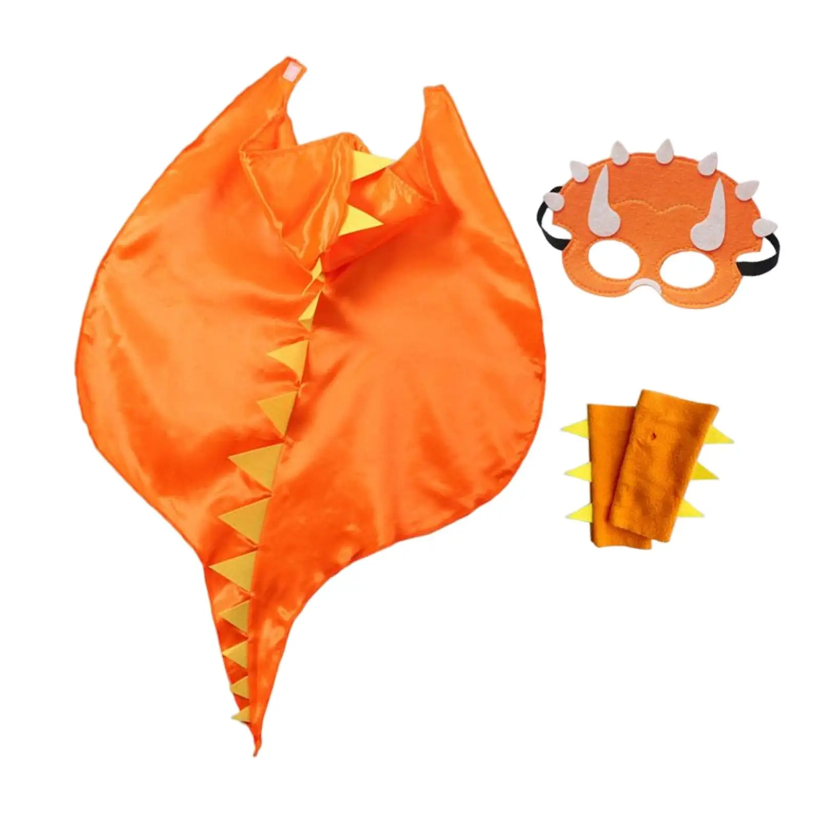 Disfraz de dragón, conjunto de capa de felpa, traje de Cosplay de dibujos animados para fiesta de Halloween, puesta en escena, adultos y niños