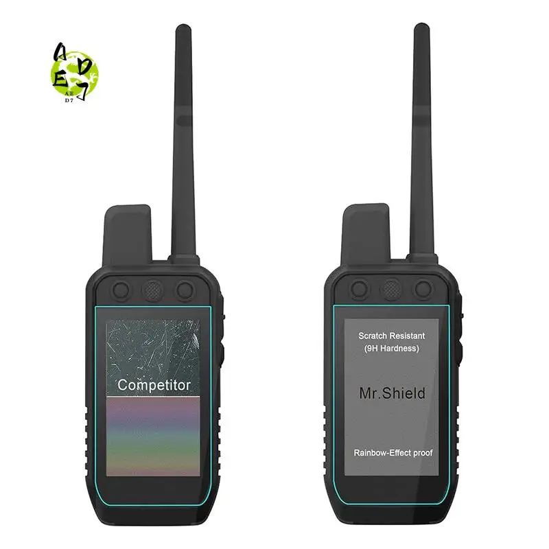 

AED7-3Pcs HD Clear Anti-Scratch Shield Film Screen Protector For Garmin Alpha200i Handheld GPS Accessories