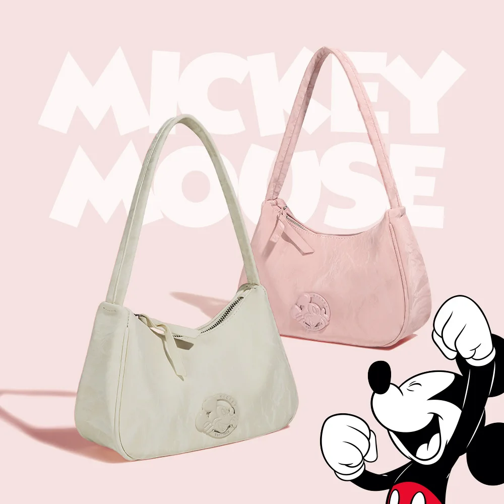 Disney Dreamy Mickey Mouse Baguette High-End Lady Single-Shoulder Bag