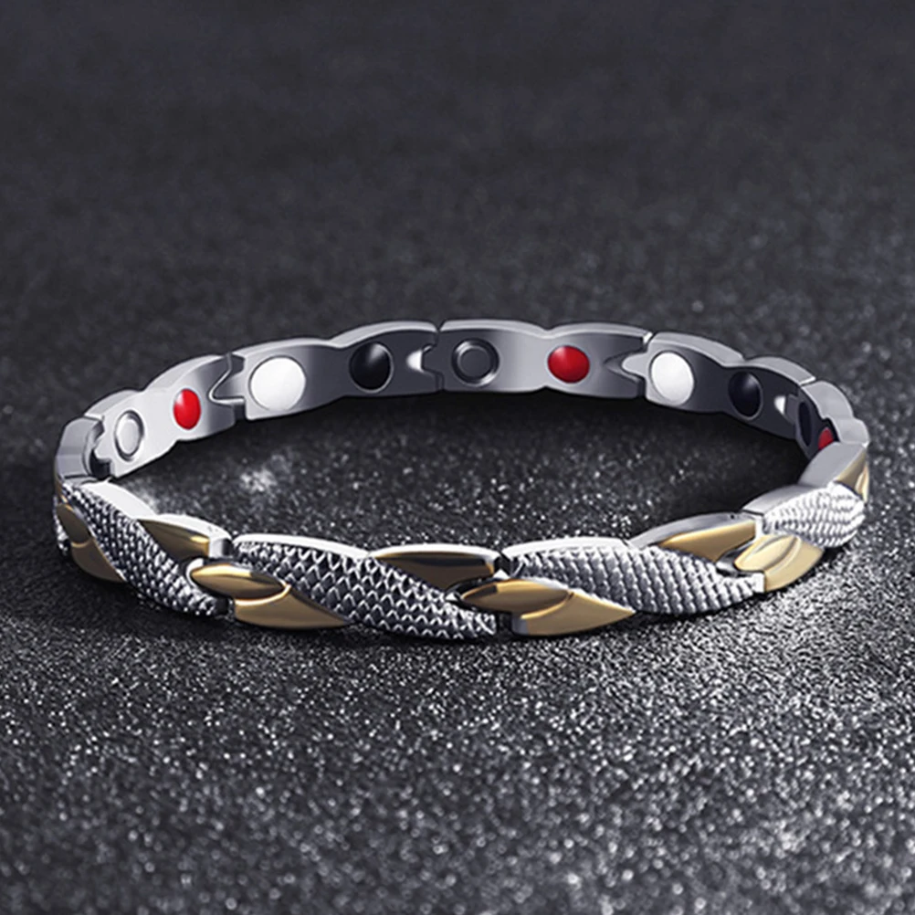 Exquisite Titanium Steel Dragon Design Bracelet Women Silver Golden Chain Link Wristband Trendy Fashion Gift