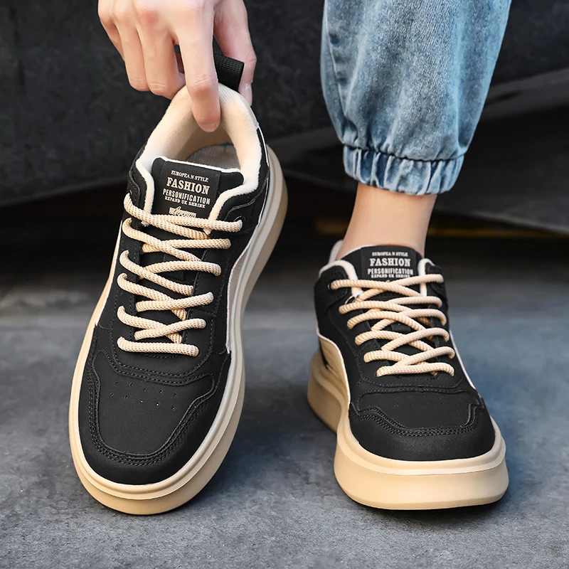 Casual men's board shoes Trendy Thick Bottom Versatile Style Outdoor leisure youth sports shoes New quality Hot selling New