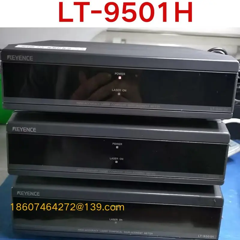 Second-hand test OK  .Laser displacement sensor LT-9501H