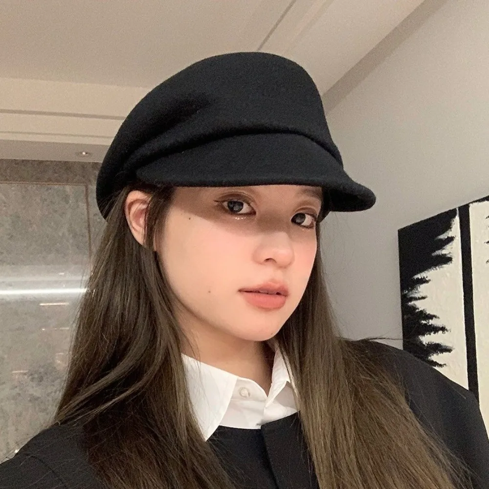 Thumbnail 2 - #28 New Wool Beret Hats Arrivals