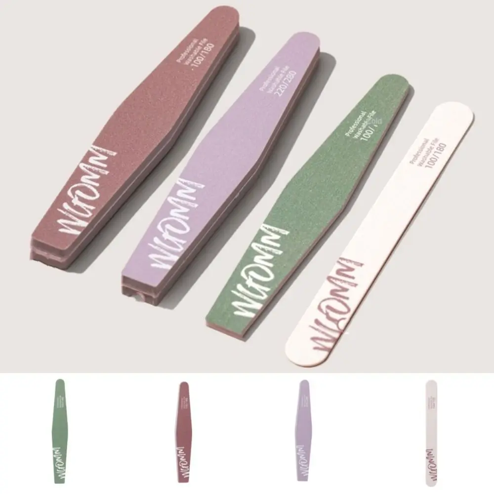 

Professional Durable Nail Sanding Strip Rough Surface Double Sided Nail File Nail Care Smoothing Polishing Stick Nail Salon