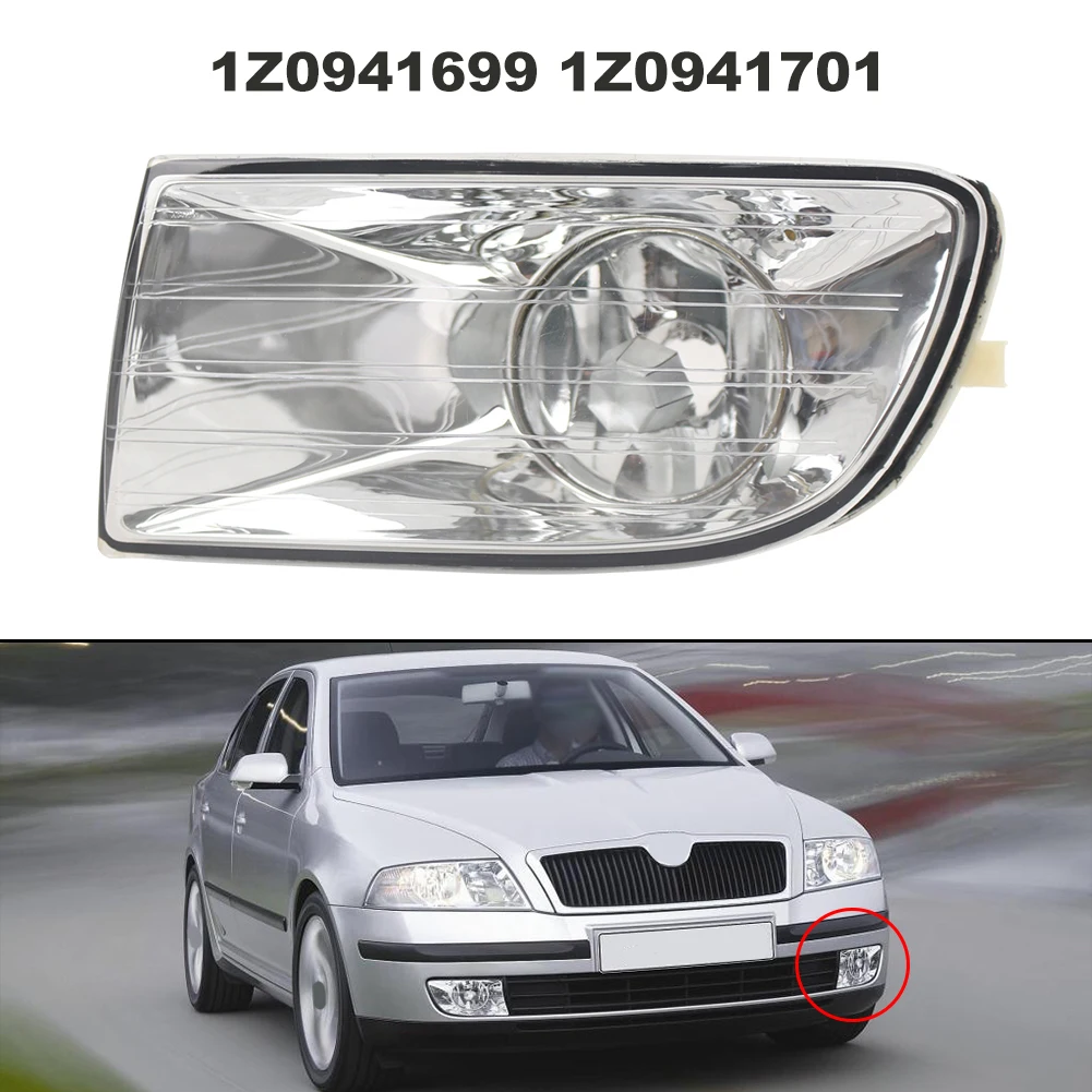 

Fog Light Cover For Skoda Fog Lamp Cover Left Front Bumper Left Front Fog Cover ABS PC Construction For Front Bumper Repair