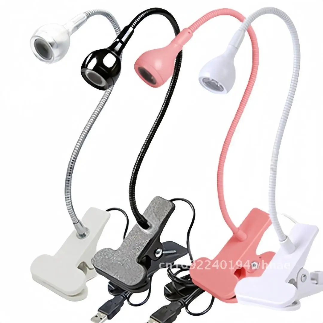 Schwanenhals-LED-Nagellampe, schnell trocknendes UV-Licht zum Backen von Nägeln und zum Aushärten von Kleber, nicht schwarze Handlampe mit USB-Direktstecker