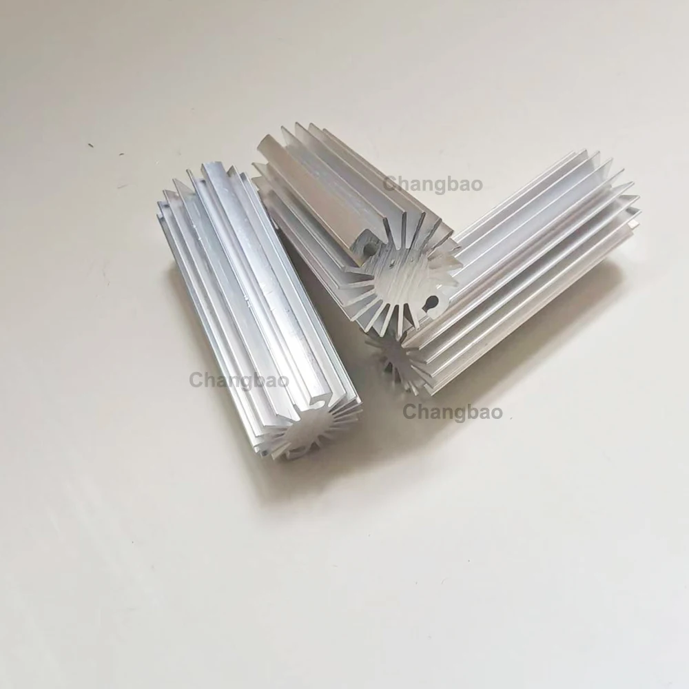 ￠23*H60mm Aluminum Heatsink for 1W 3W High Power Led Ceiling Lamp Radiator Column
