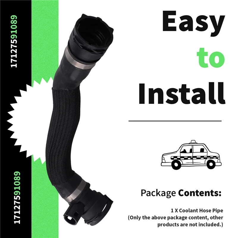 Für BMW 7er F01 F02 F03 760I 760Li 17127591089 Auto Unterer Kühler Kühlmittel Schlauch Rohr Für 305