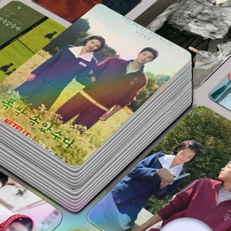 

30/50 шт. No Repeat Park Bo-gum IU Lee Ji Eun, корейское ТВ, когда жизнь дает тебе мандарины, хороший мальчик, двусторонняя печать, 3-дюймовая карта