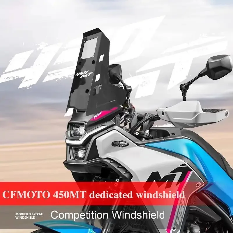 For CFMOTO 450MT 450mt windshield front windshield 450 MT raised windshield original style/deepened style/competition style
