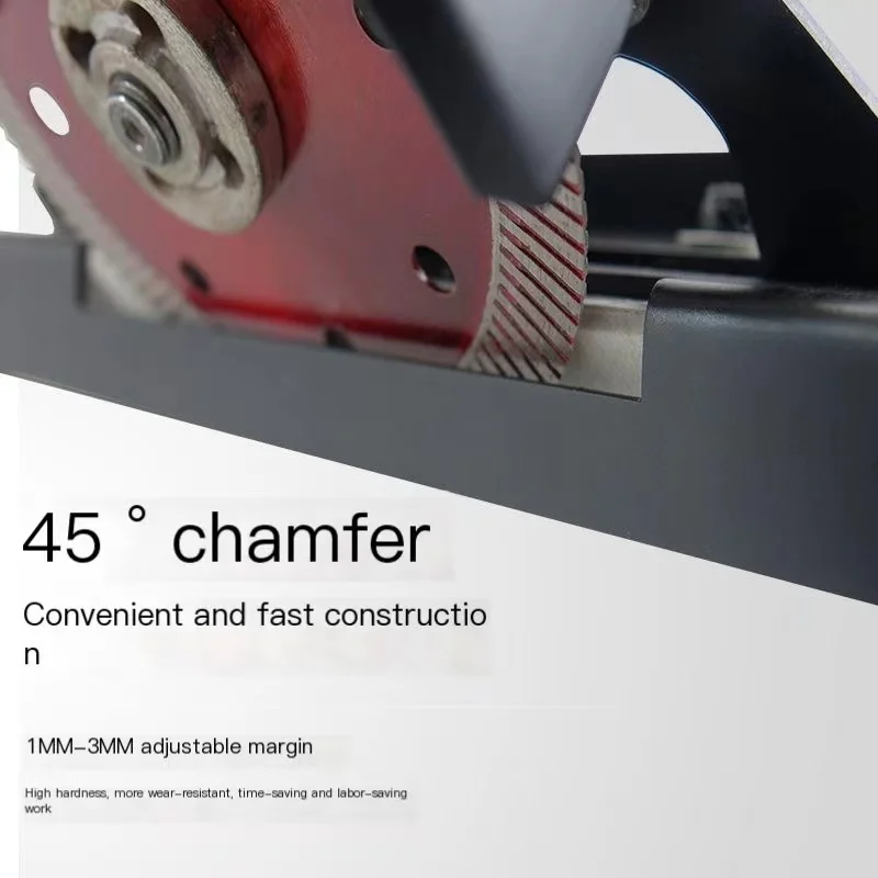 Imagem -02 - Metal Tiling 45 Degree Angle Cutting Tool Universal Ceramic Tile Cutter Chanfro do Assento para Construção de Pedra Corte de Canto