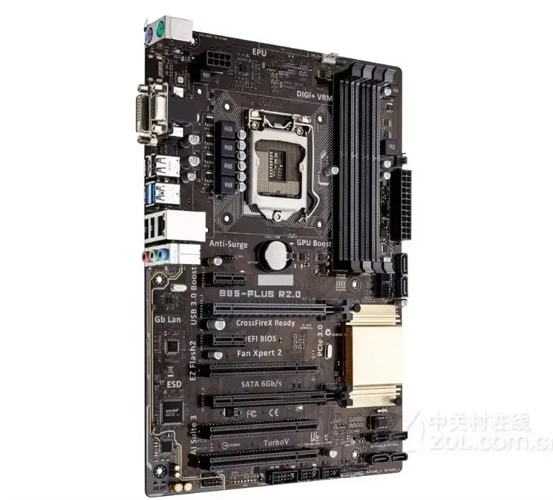 

Used For ASUS B85-PLUS R2.0 LGA1150 Pin B85 4 Memory Slot Deluxe Large Board