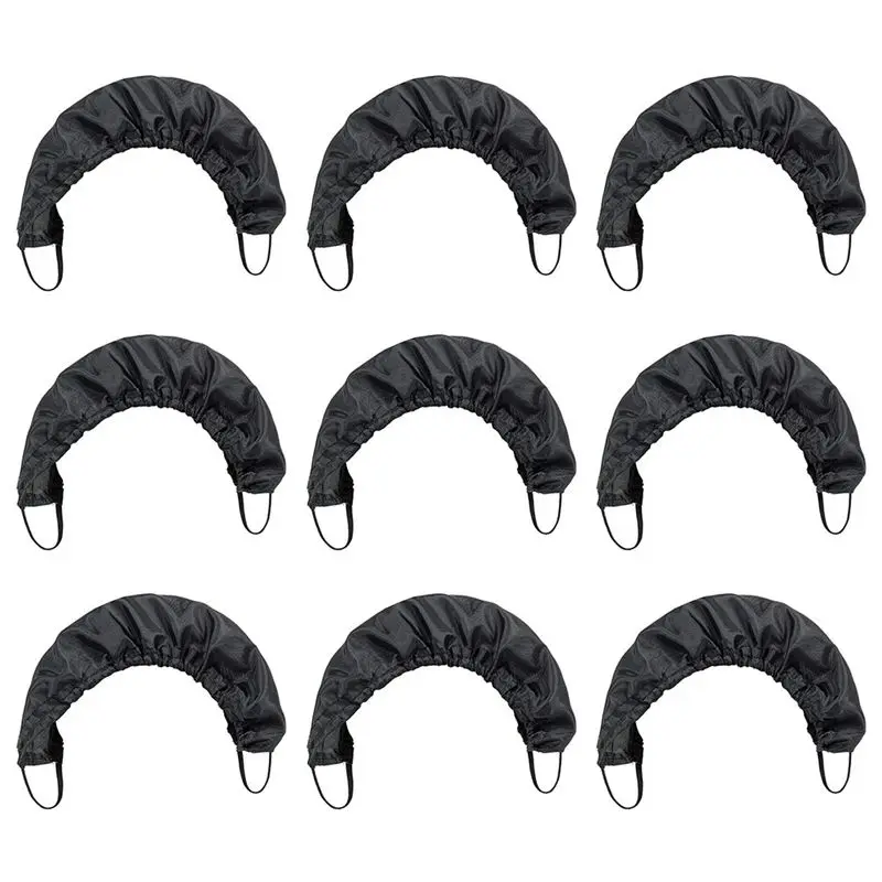 ABMI-Beard Bandana Covers 9-Piece Set Facial Apron Caps Sleepwear Guard Bedtime Bibles Bib,