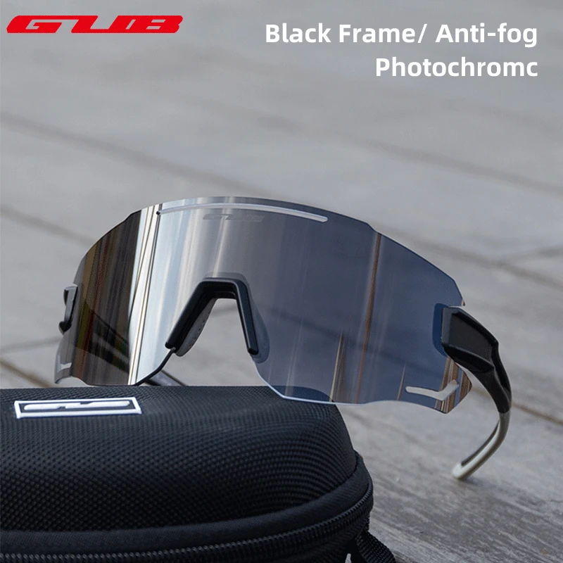 

Спортивные фотохромные поляризованные солнцезащитные очки GUB с защитой от ультрафиолета UV400 для мужчин и женщин — противотуманные очки для горных и шоссейных велосипедов