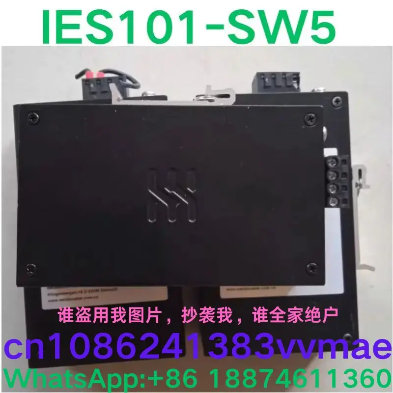 Second-hand test OK  Weidmuller 5-port switch IES101-SW5  7760048307