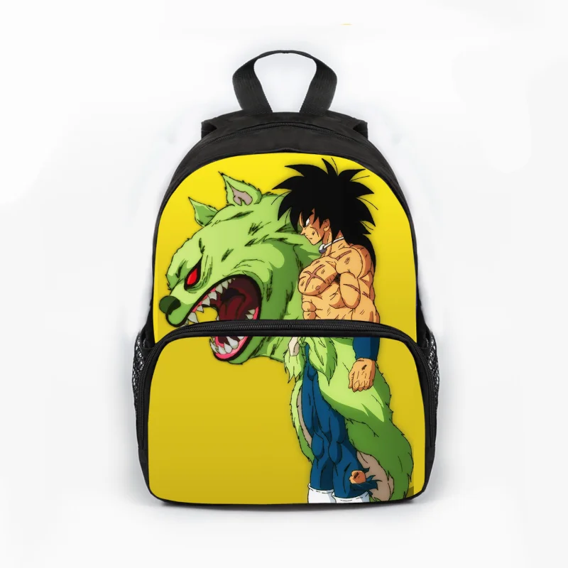 Plecak ze smoczą piłką Super Saiyan torby szkolne Goku Vegeta kreskówka Anime Cosplay plecak studencki Kawaii dzieci torba na prezent urodzinowy