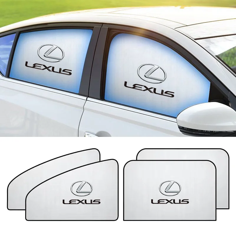 

Car Side Window Sun Shade Magnetic UV Protection Curtains Sun Shield Cover For Lexus ES300 RX330 GS300 IS250 CT200h NX LX GX GS