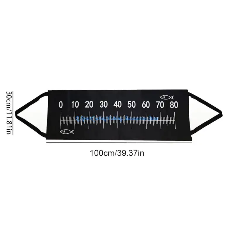 حماية محمولة وسادة الصيد سجادة غير مطلقة مع شريط قياس حصيرة الهبوط معدات الصيد في الهواء الطلق قابلة للطي معدات الصيد في الهواء