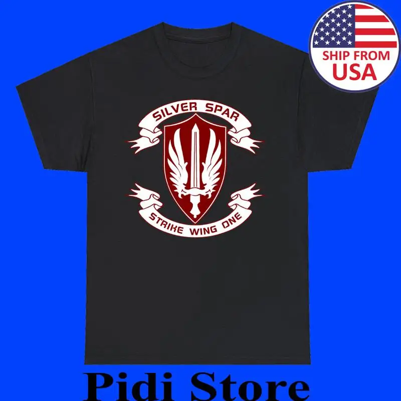 Battlestar Galactica Pegasus Squadron Men's Black Size S to 3XL