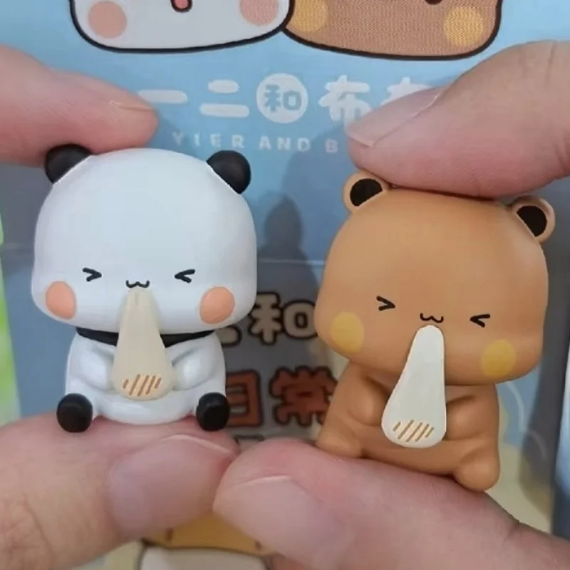 

Подлинная аниме Yier And Bubu Daily 2nd Bullet Blind Box Kawaii Bubu Dudu Рисунок Настольный декор Орнамент Коробка-сюрприз Подарки на день рождения