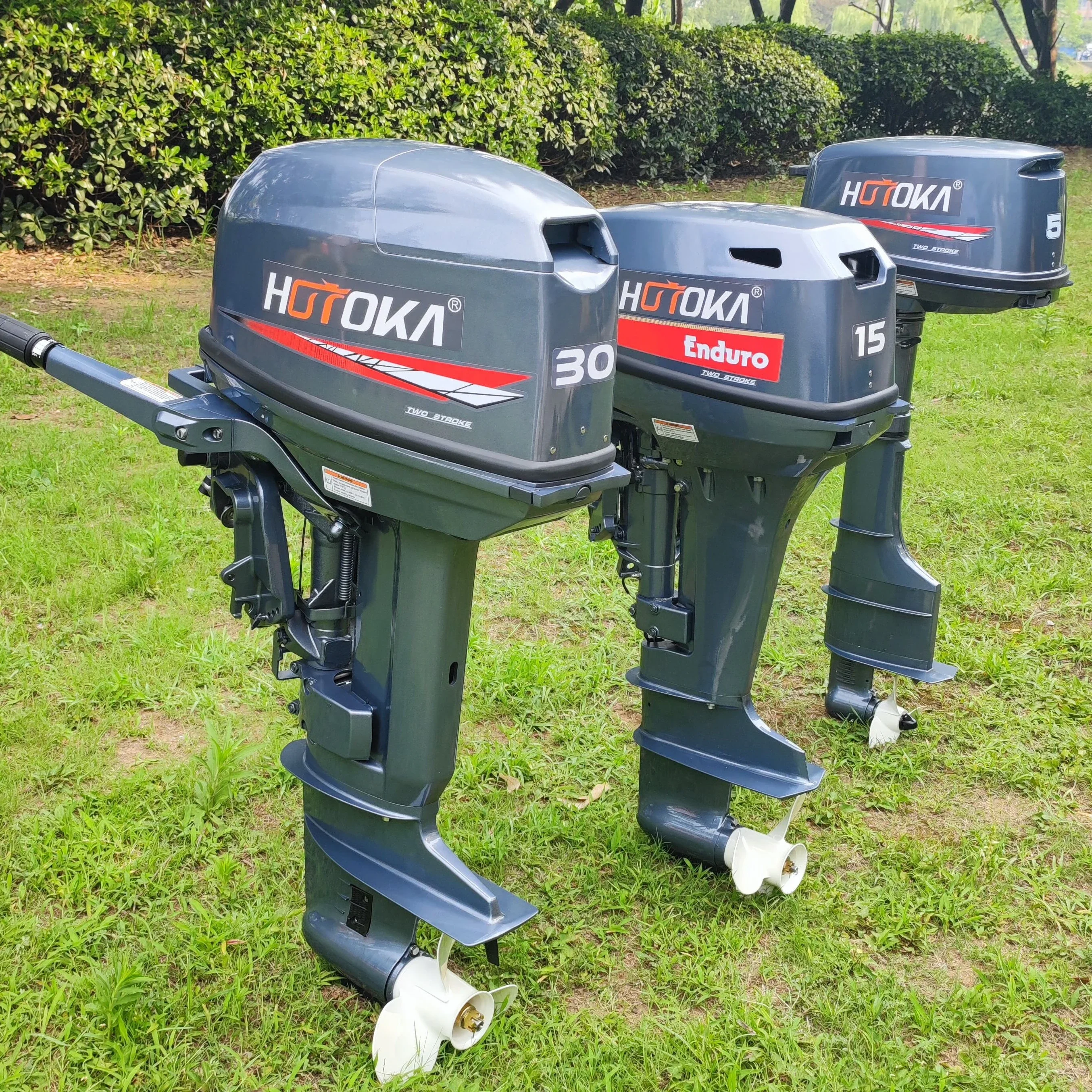 HOTOKA long shaft outboard engines 2 stroke 4 stroke boat engine 3HP/3.5HP/5HP/9.9HP/15HP/30HP/40HP marina outboard boat motor